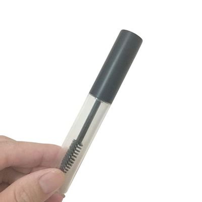 ezqnirk 1PCS Mini Empty Eyelashes Tube Eyeliner Bottle With Brush Plugs Make Up Tube Vials,Light black,10ml