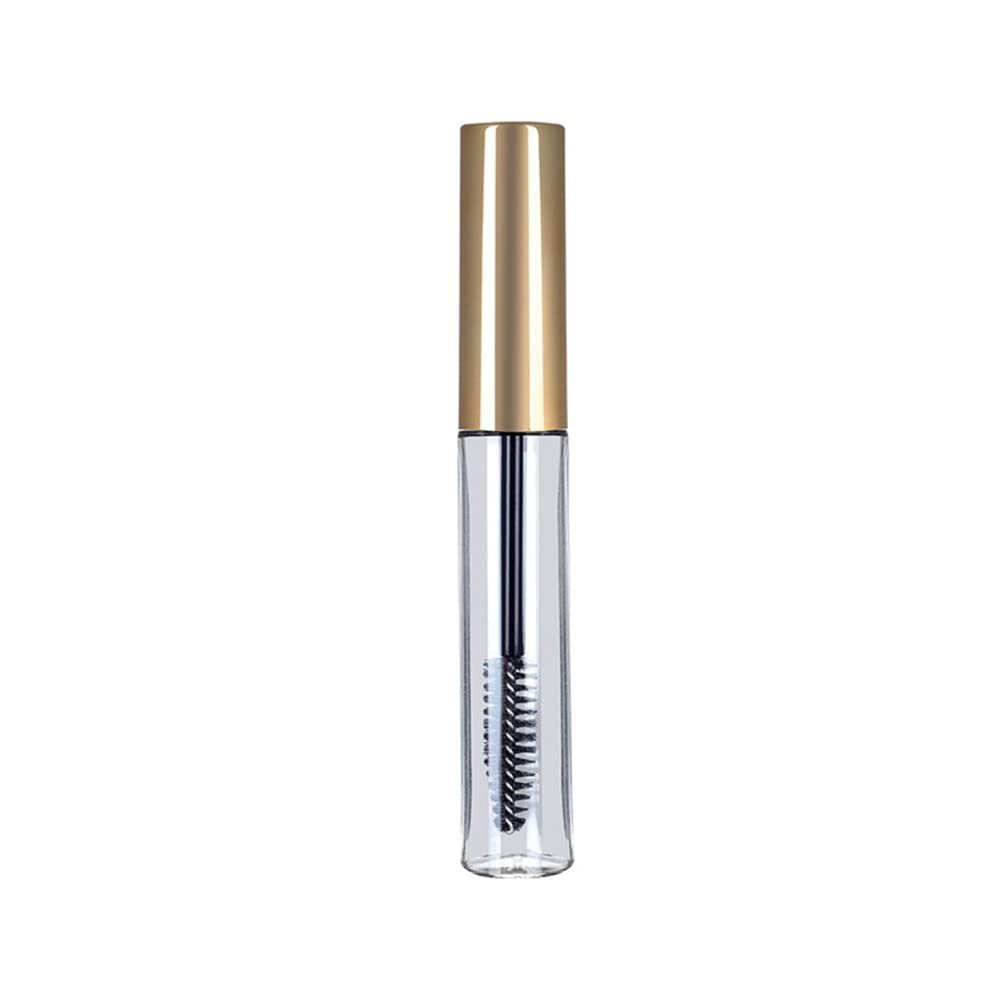 1PCS 10ml Empty Mascara Tube Wand Eyelash Cream Container Bottle With Rubber rts,Gold