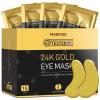 Maskiss 24k Gold Under Eye Patches (15 Pairs), eye mask, Collagen Skin Care Products, Eye Patches for Puffy Eyes, eye masks for dark circles and puffiness view 1
