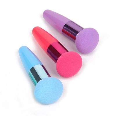 Scala Foundation Makeup Sponge Eco Blender Beauty Cosmetics Egg Puff Make Up Sponge Brush (3pcs Mushroom Puff Stick)