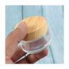 1PCS Wood Grain Glass Empty Jar Face Cream Bottled Mask Cosmetic Liquid Foundation Lotion Refillabe Bottle,clear,10g view 3