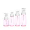 1PCS Refillable plastic Bottle Empty Pump Clear Bottle,Pink Lotion bottle,60 ml view 1