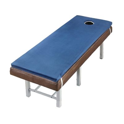 KKCD Solid Color Massage Table Mattress Pad with Elastic Bands Sponge Lash Bed Topper with Breath Hole Non-Slip Lash Bed Cushion Topper for Beauty Salon (Bed Not Included),Navy 3cm,70x180cm