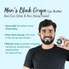 Beuniq Black Grape Lip Balm for Men, for Lip Lightening, Lip Mask for Dry Lips | | Fresh Kitchenmade, Desi Ghee, Raw Honey, Shea, Black Grape, Vitamin E | Express Dry Lips Repair, 10g view 2