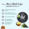 Beuniq Black Grape Lip Balm for Men, for Lip Lightening, Lip Mask for Dry Lips | | Fresh Kitchenmade, Desi Ghee, Raw Honey, Shea, Black Grape, Vitamin E | Express Dry Lips Repair, 10g view 4
