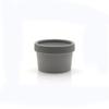 1PCS Refillable Bottles Plastic Empty Makeup Jar Pot Travel Face Cream Lotion Cosmetic Container,Gray,100ml view 1