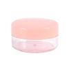 1PCS Travel Round Plastic Cosmetics Jar Makeup Box,pink,15g view 1