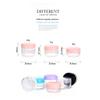 1PCS Travel Round Plastic Cosmetics Jar Makeup Box,pink,15g view 2