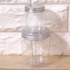 Clear Plastic Jar with Aluminum Lids Empty Cosmetic Containers,250ml view 3