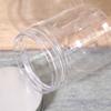 Clear Plastic Jar with Aluminum Lids Empty Cosmetic Containers,250ml view 4
