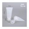 10PCS Empty Refillable Plastic Squeeze Tubes Translucent Cosmetic Containers for Lotion Shower Gel Shampoo,20ML view 2