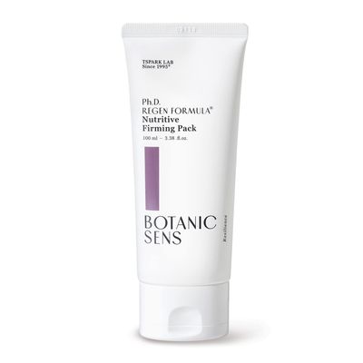 Botanicsens Nutritive Firming Vegan Mask Pack for Face & Neck, Tightening and Hydrating Sleeping Pack, Long-Lasting Lifting for Wrinkles, Fine Lines, Skin Elasticity, Korean Skin Care 100ml, 3.38fl.oz