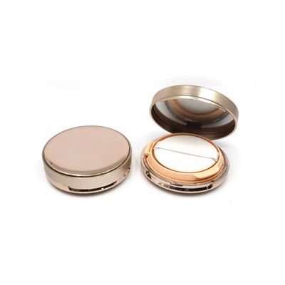 1PCS Empty Air Cushion Puff Box Makeup Case Container with Powder Sponge Mirror for BB Cream Foundation Diy Box,C