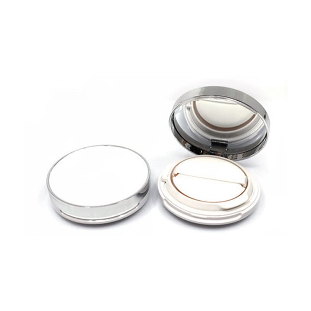 1PCS Empty Air Cushion Puff Box Makeup Case Container with Powder Sponge Mirror for BB Cream Foundation Diy Box,D