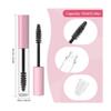 2PCS 10ml Empty Mascara Tube with Eyelash Wand Refillable Cosmetics Containers,Gold view 2