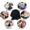 ST-BEST-P Hair Color Cape Makeup Haircut Salon Hairdresser Shampoo Capes Cutting Barber Cape for Men,Women,Clients (Black & White-2PCS) view 2