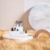 Cabilock White Plastic Makeup Organizer Box Multipurpose Storage for Skincare Bathroom Organizer and Makeup Brush Holder with Corner Design view 4