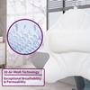 Poemland Extra Thick Large Bath Pillow with Neck,Back,Head Support for Bathtub, Spa, Soaking White(19''x15'') view 2