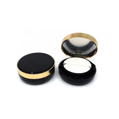 1PCS Empty Air Cushion Puff Box Makeup Case Container with Powder Sponge Mirror for BB Cream Foundation Diy Box,A
