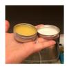 10PCS Empty Aluminum Jars Refillable Cosmetic Lip Balm Containers with Screw Cap,Silver,5g-25X16mm view 3
