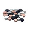 10PCS Empty Aluminum Jars Refillable Cosmetic Lip Balm Containers with Screw Cap,Silver,5g-25X16mm view 4