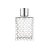 100ml Square Grids Clear Refillable Bottle Glass Empty Perfume Pump Bottle Spray Atomizer Cosmetic Containers view 1