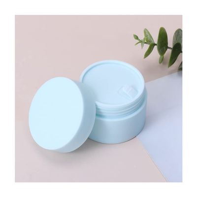 1PCS Round Plastic Empty Makeup Jar Refillable Bottle Cream Jar,blue,5g