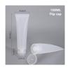 10PCS Empty Refillable Plastic Squeeze Tubes Translucent Cosmetic Containers for Lotion Shower Gel Shampoo,100ML view 2