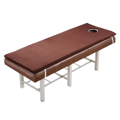 KKCD Square Head Massage Table Mattress Pad Without Bed Sponge Mattress Topper for Spa Bed Lash Bed Cushion Topper with Face Breath Hole Bed Mattress Pad for Beauty Salon,Coffee 3cm,70x180cm