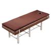 KKCD Square Head Massage Table Mattress Pad Without Bed Sponge Mattress Topper for Spa Bed Lash Bed Cushion Topper with Face Breath Hole Bed Mattress Pad for Beauty Salon,Coffee 3cm,70x180cm view 1