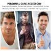 Healifty 3pcs Wooden Shaving Brush Natural Boar Bristle Beard Care Tool for Men Grooming Shaving Lightweight Easy to Clean for Travel and Daily Use Black view 3