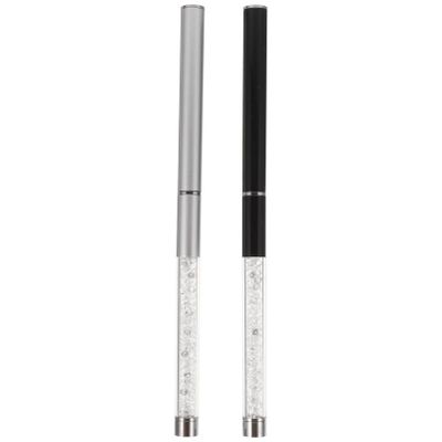 FOMIYES 2pcs Eyelash Brush Cover Spiral Mascara Applicator and Eyebrow Brush for Natural Makeup Finish Lightweight and Portable Lash Tools for Makeup