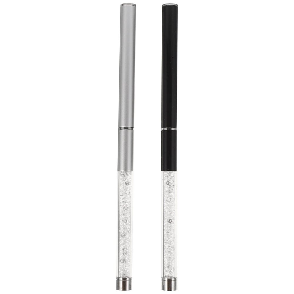 FOMIYES 2pcs Eyelash Brush Cover Spiral Mascara Applicator and Eyebrow Brush for Natural Makeup Finish Lightweight and Portable Lash Tools for Makeup