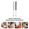 FOMIYES 2pcs Eyelash Brush Cover Spiral Mascara Applicator and Eyebrow Brush for Natural Makeup Finish Lightweight and Portable Lash Tools for Makeup view 2