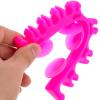 1Pcs Silicone Make up Brush Holder Cosmetic Brush Drying Rack Silicone Makeup Brush Storage Rack Bursh Display Stand with Suction Cup for Bursh and Pen view 4