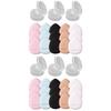 LALAFINA 30pcs Powder Puff Washable Makeup Applicators for Liquid Foundation Blush and Setting Powder for Application view 1