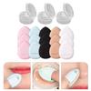 LALAFINA 45pcs Mini Powder Puff for Makeup Application Soft Facial Foundation Sponges for Loose Powder and Eyeshadow Washable and Compact Design view 2