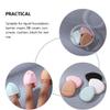 LALAFINA 45pcs Mini Powder Puff for Makeup Application Soft Facial Foundation Sponges for Loose Powder and Eyeshadow Washable and Compact Design view 4