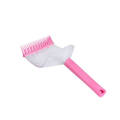 LALAFINA Fringe Cut Comb Bangs Trimmer Portable Hairstyle Tool Hair Comb Clip Easy to Clean for Women Girls