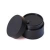 1PCS Round Plastic Empty Makeup Jar Refillable Bottle Cream Jar,black,50g view 1