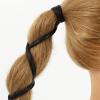 Mikinona 2pcs Adjustable Leather Wire Hair Tie Multi-functional Decorative Ponytail Holder for Women Versatile Style for All Hair Types Chic and Durable Accessory view 2