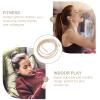 Mikinona 2pcs Creative Pu Leather Adjustable Hair Ties Bendable Wire Versatile Ponytail Holders for Everyday Wear Soft and Comfortable Hair Accessories for Women view 3