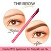 Professional Multi Function Eyebrow Brush 2PCS, Square Eyebrow Brush for Natural Eyebrow, Eye Brow Concealer Contour Brush view 3