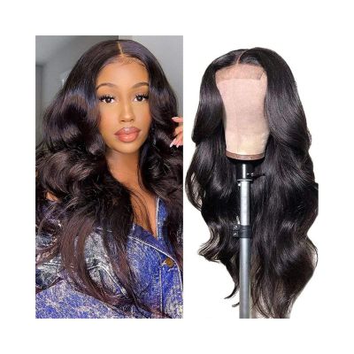 13x4 Lace Front Wigs Human Hair Pre Plucked with Baby Hair .150% Density Body Wave Lace Closure Wigs Human Hair. Glueless Body Wav Wigs for Black Women Natural Color Wigs(20inck, 13x4Natural Color)