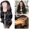 13x4 Lace Front Wigs Human Hair Pre Plucked with Baby Hair .150% Density Body Wave Lace Closure Wigs Human Hair. Glueless Body Wav Wigs for Black Women Natural Color Wigs(20inck, 13x4Natural Color) view 3