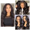 13x4 Lace Front Wigs Human Hair Pre Plucked with Baby Hair .150% Density Body Wave Lace Closure Wigs Human Hair. Glueless Body Wav Wigs for Black Women Natural Color Wigs(20inck, 13x4Natural Color) view 4