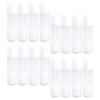 FRCOLOR 100pcs Clear Lip Balm Tubes Refillable Lip Balm Containers for Lipstick Each for and Family Fun view 1