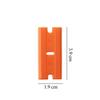 Dong Yong CNGZSY 100pcs Razor Blades Safety Scraper Glue Knife Glass Cleaner Replacement Carbon Steel Blade Ceramic Car Labels Remover E13 (50 pcs plastic50 Metal) view 3