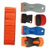 Dong Yong CNGZSY 100pcs Razor Blades Safety Scraper Glue Knife Glass Cleaner Replacement Carbon Steel Blade Ceramic Car Labels Remover E13 (100pcs Plastic) view 3