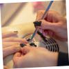 Kichvoe 4pcs Stainless Steel Cuticle Pusher Design Gel Nail Polish Remover Tool for Manicure and Pedicure and Ergonomic Nail Art Scraper for Home and Salon Use view 3